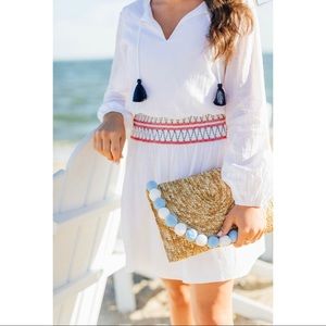 Sail to Sable Long Sleeve White Dress